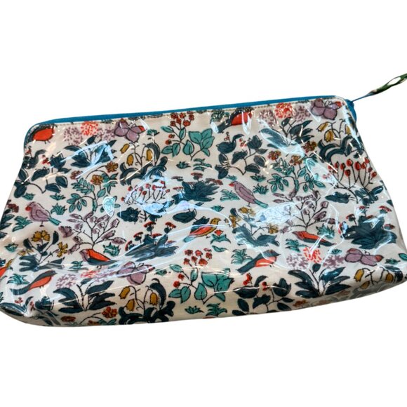 Roberta Roller Rabbit Large Cosmetic Pouch Toiletry Case - Picture 1 of 6